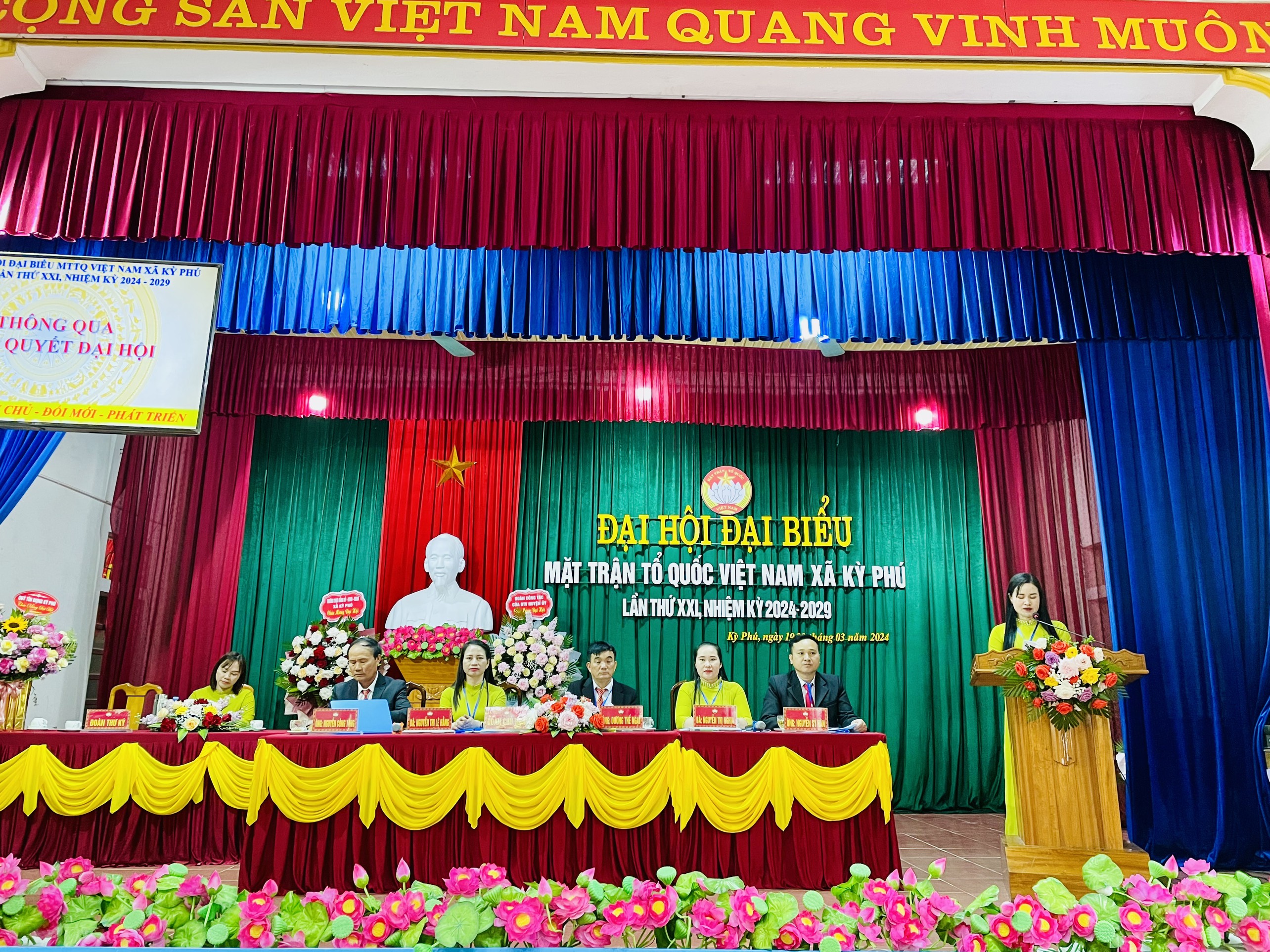 Đại hội đại biểu MTTQ Việt Nam xã Kỳ Phú khóa XXI, nhiệm kỳ 2024 - 2029